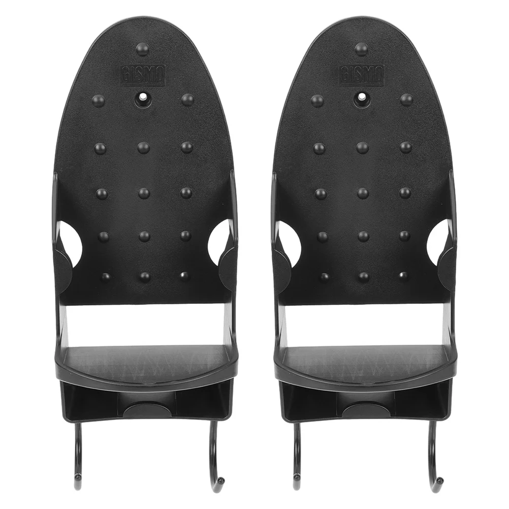 

2 Pcs Clothes Iron Ironing Board Electric Stand Rack Storage Combination Door Hanger Wall Mount Hanging