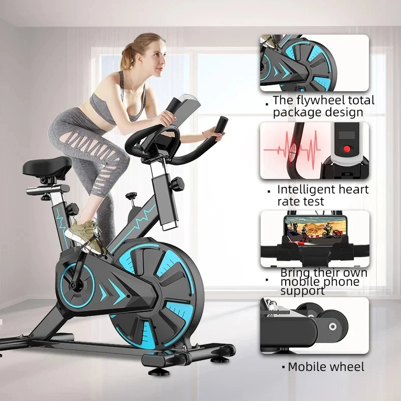 Home Exercise Spinning Bike Fitness Equipment.mute Exercise Indoor Bicycle Cycling Trainer Sports Equipment