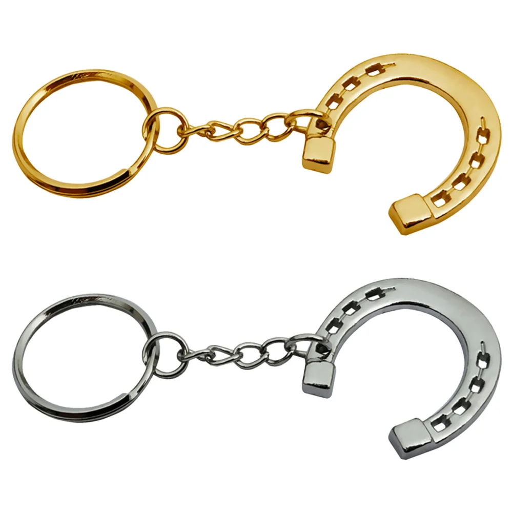 Horse Snaffle Bit Horse Keychain 1Pcs Horseshoe Keychain Horse Snaffle Bits Key Ring Decoration Zinc Diecasting