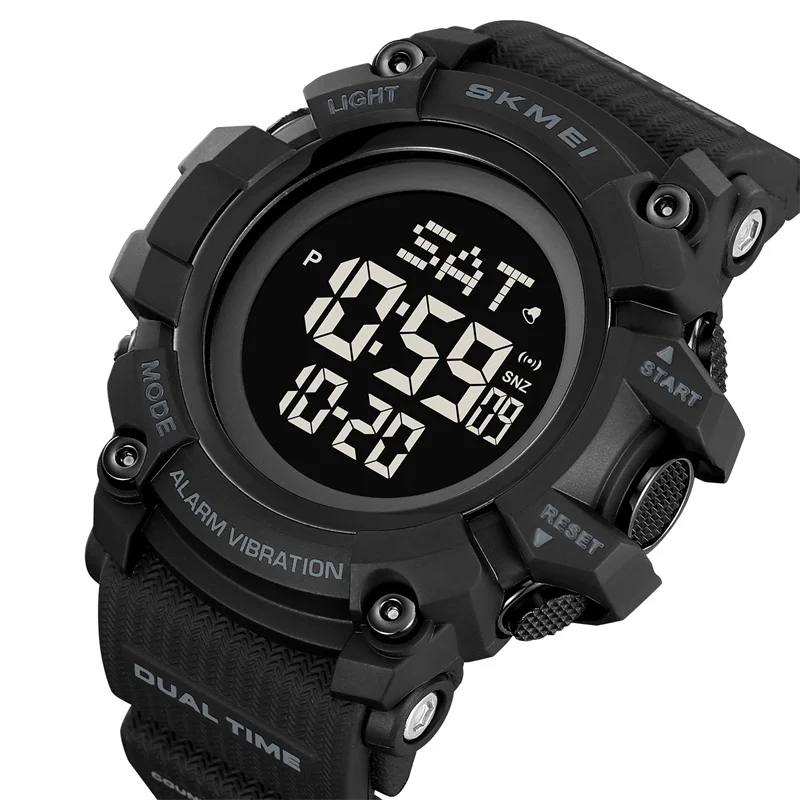 Skmei المنبه مع الأزياء تهتز الاتصال الهاتفي حجم ك...