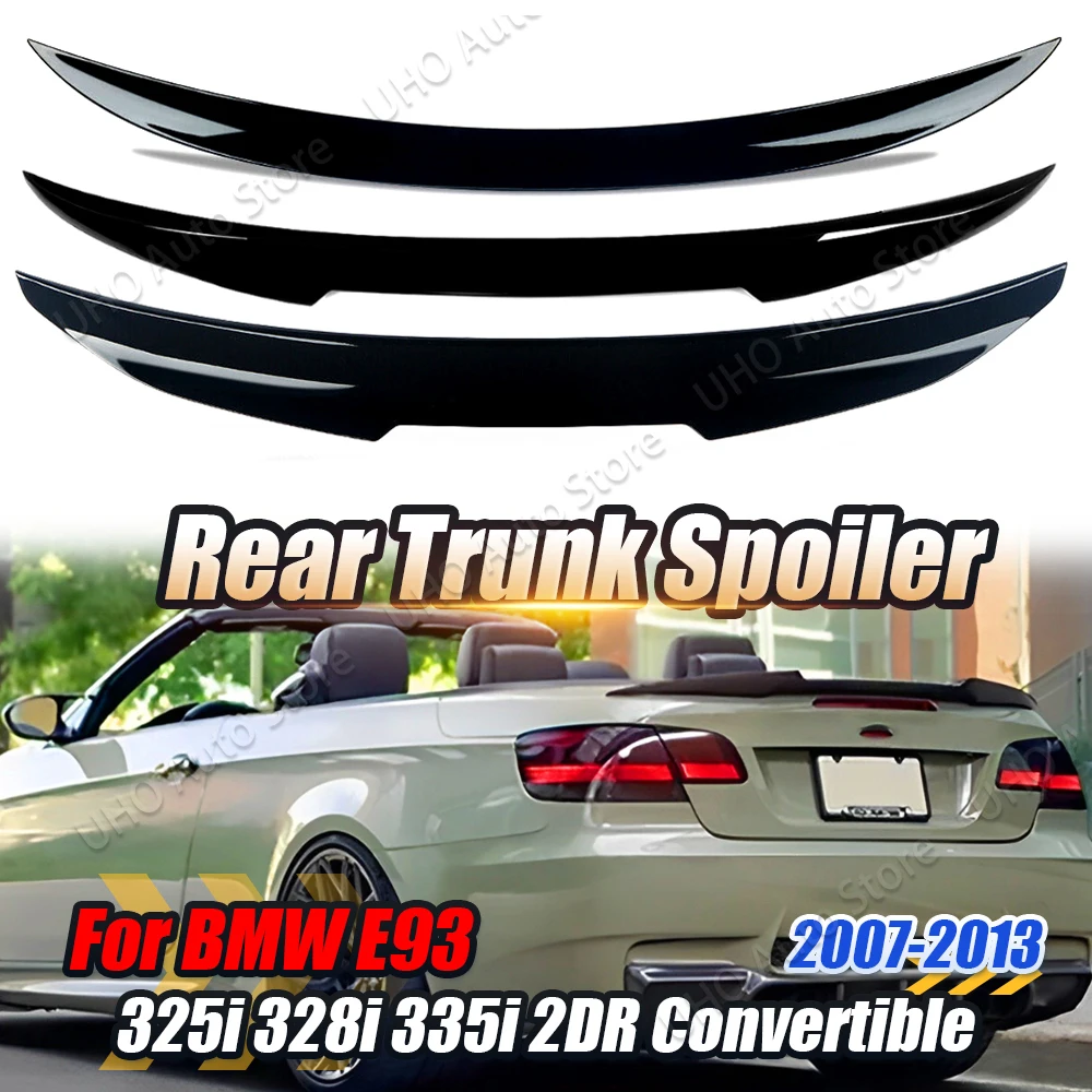 E93 Psm / M4 / Mp Style Trunk Lip Tail Tronco Spoiler Body Kit Spoiler Posteriore Ala Per Bmw E93 325I 328I 335I Convertibile 2007-2013