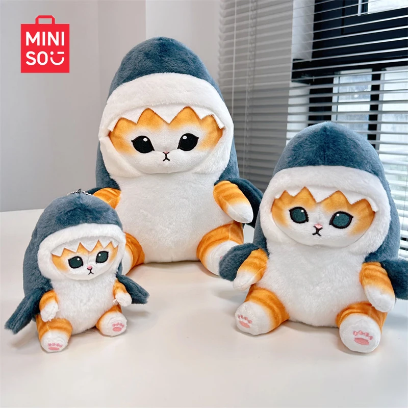 MINISO Mofusand tiburón gato de peluche muñeca colgante Popular