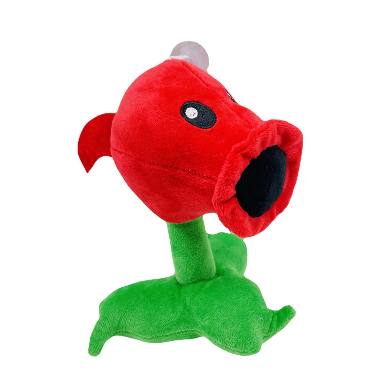 thumbnail image 1 of 1 pieza de juguetes de peluche de Plants vs Zombies de 13-20 cm, plantas de PVZ, Peashooter, girasol, juguetes de peluche, juguetes suaves, regalos para niños, 1 of 5