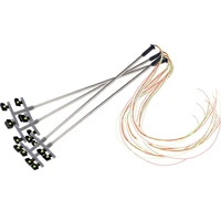 4 PCS HO Scale Model Lighting Tower,Tower Lights Model Lights Layout Lamppost For Train/Garden/Playground/Stadium 1