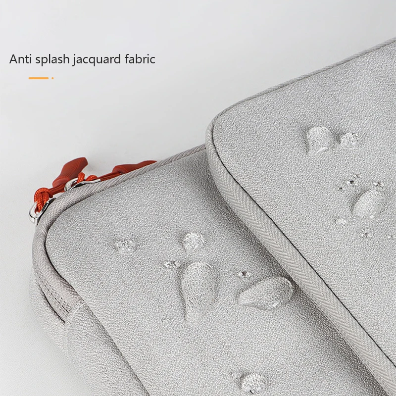 Macbook 2023 Bolsa de Laptop para Aviação para m2 Pro 13 14 16 Polegadas Shell 15 A2941 Bolsa de Lona à Prova de Choque Compatível com Macbook m1 Huawei Matebook 13s 14s Polegadas Lenovo Xiaomi Bolsa de Laptop hp - Imagem 5