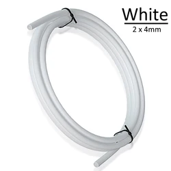 Enhanced PTFE Tube for 3D Printer Extruder Hotend - 4m Length, 1.75mm Filament (White)