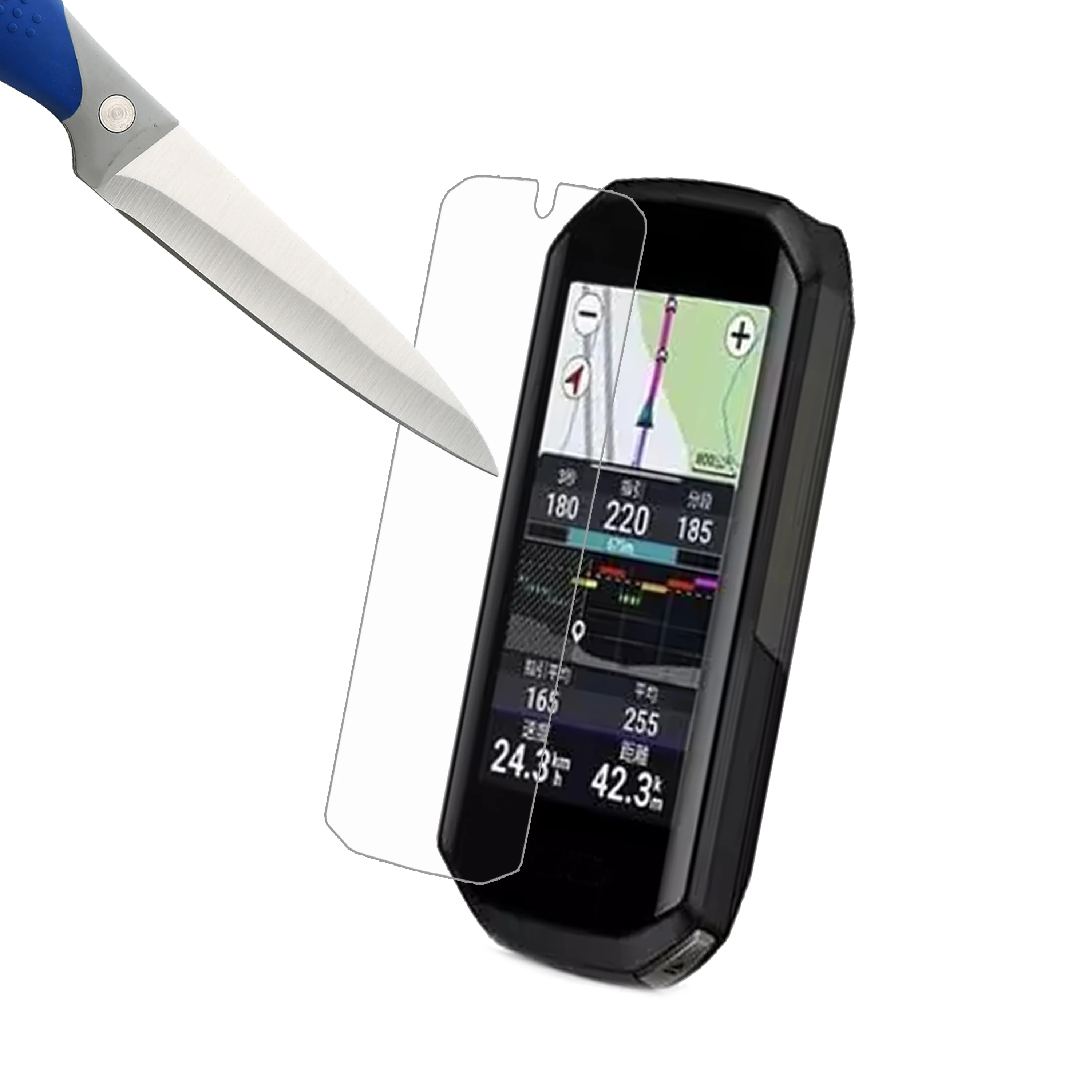 Protecteur D'Écran TPU Pour Garmin Edge 1050 - 3 Films Ultra-Clairs, Installation Sans Bulles, Anti-Traces