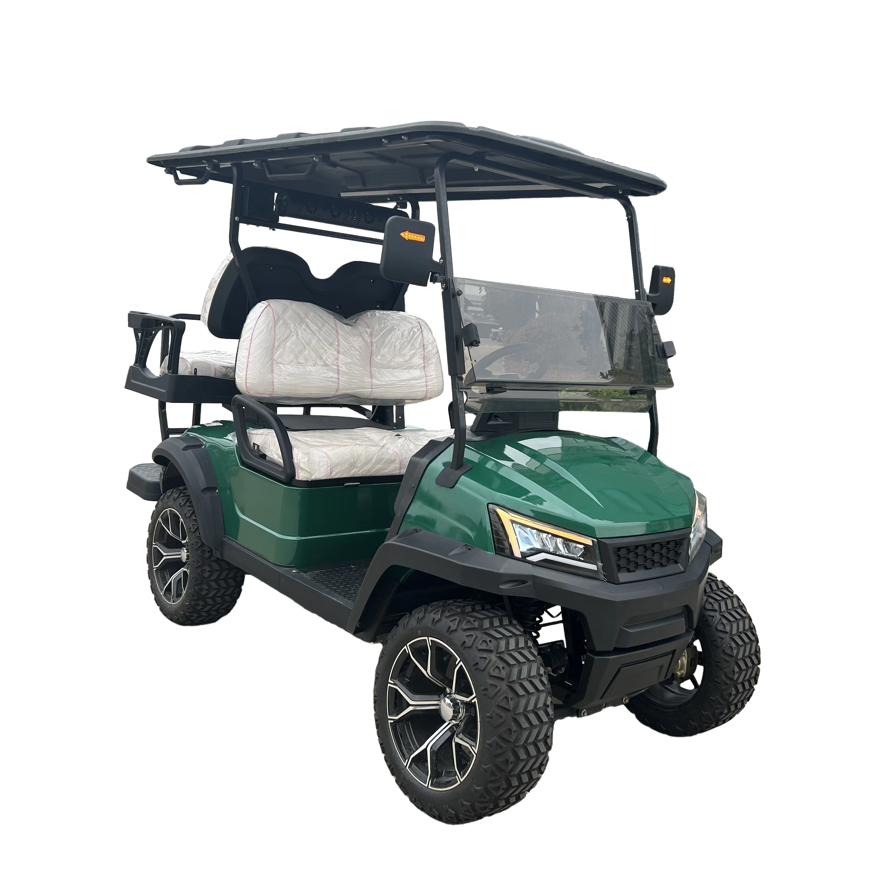 New Lithium Powered Utility Electric Golf Carts With Dump Bed For Sale 2 Seats For Sale Village Electric Golf Cart