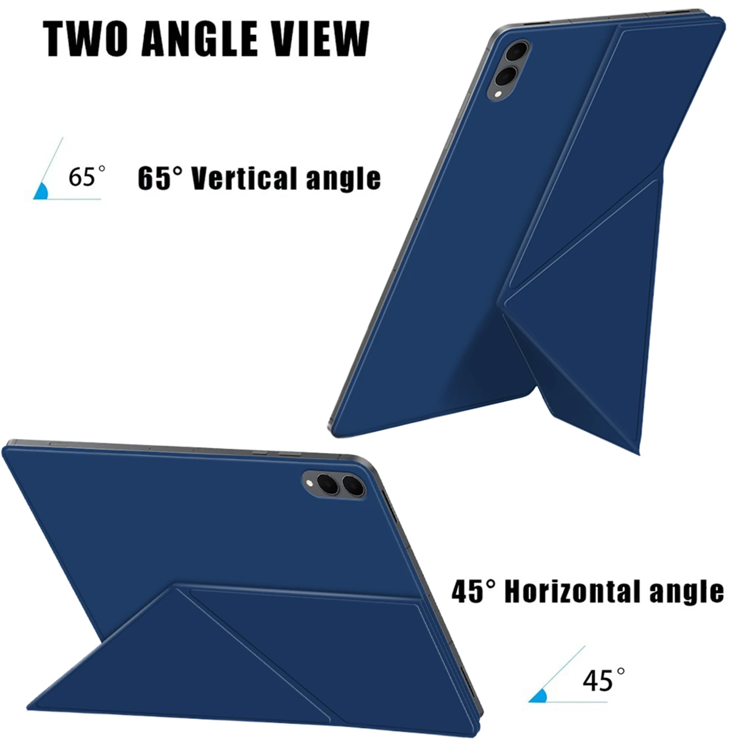 Smart Magnetic Case with Adjustable Stand and Auto Sleep/Wake Function