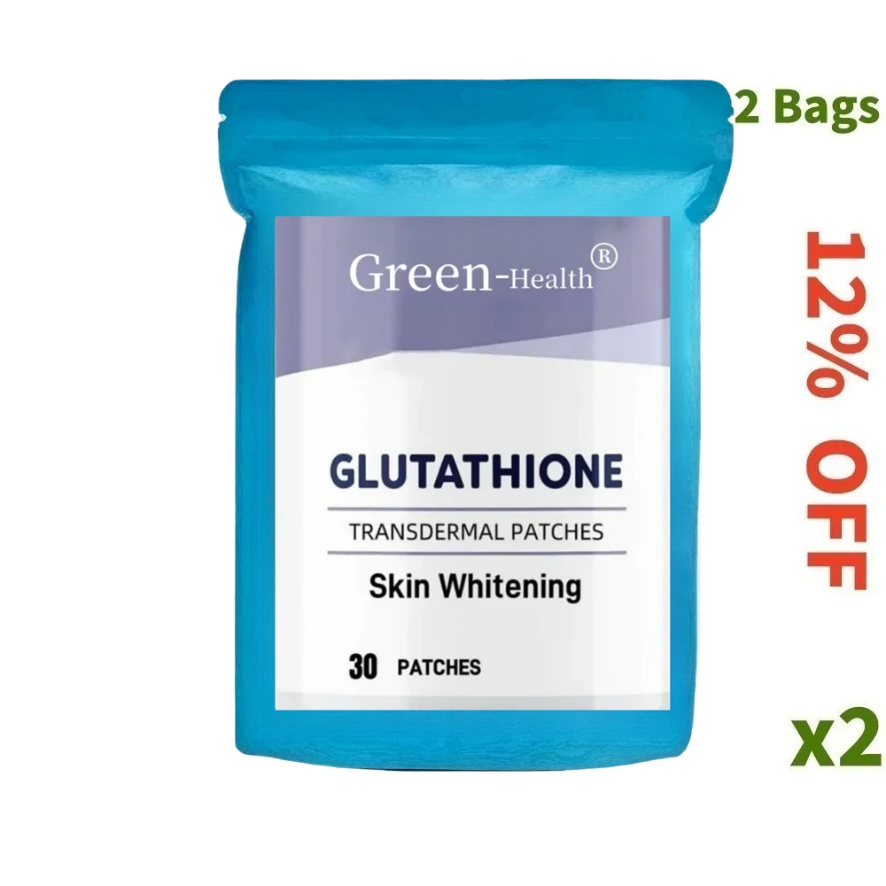 Glutathione Transdermal Patches for Skin Whitening – 30 Patches One Month  Supply