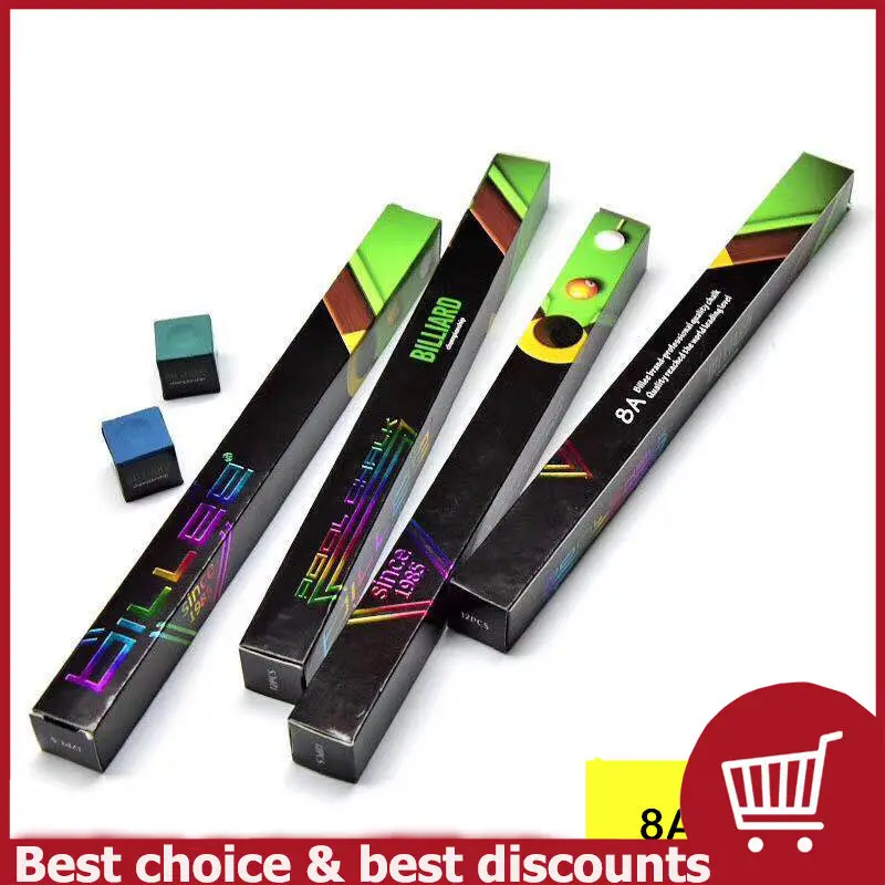8a High Quality Snooker Billiard Chalk Pool Cue Chalk Oil Dry Billiard