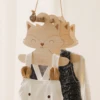 5/10 Pcs Baby Hanger Rack Cute Foxs Shape Baby Wooden Clothes Hanger Home Girls Princess Room Nursery Decor For Kids Present 1