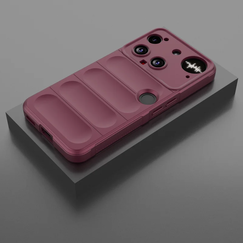 Anti-Slip Shockproof Silicone TPU Protective Back Cover