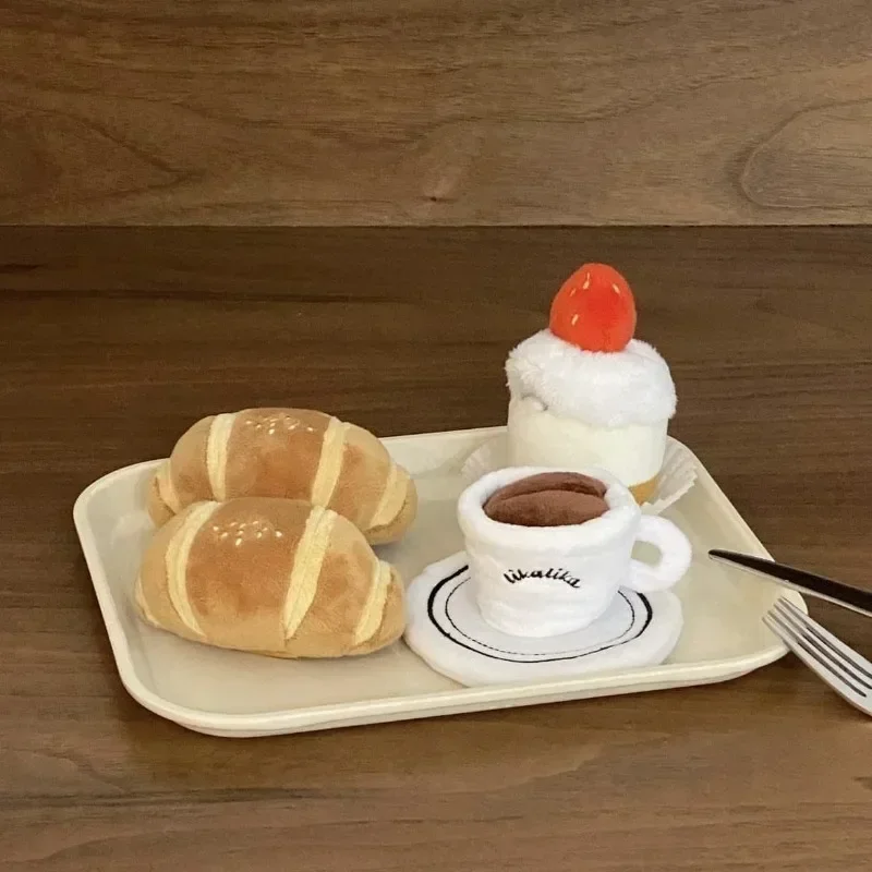 

Afternoon Tea Set Dog Plush Toys Bite Resistant Chew Molar Teeth Cleaning Puppy Squeaky Toy for Small Medium Dog Pet Spplies