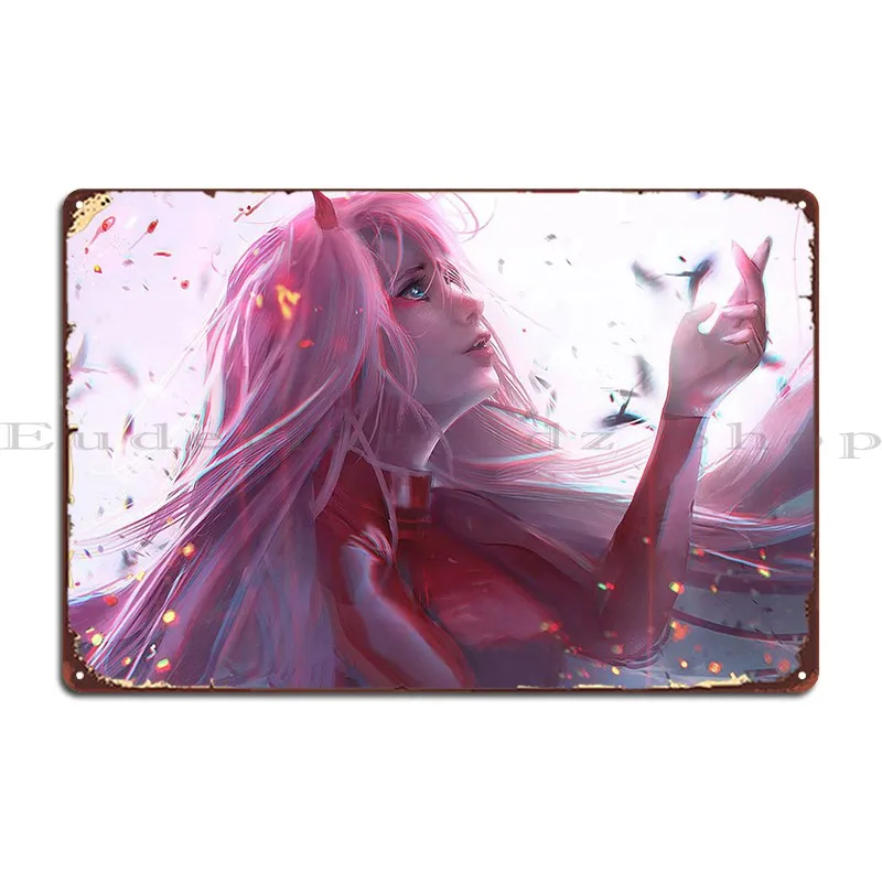 

Zero Two Metal Signs Party Customized Mural Wall Decor Design Pub Tin Sign Poster