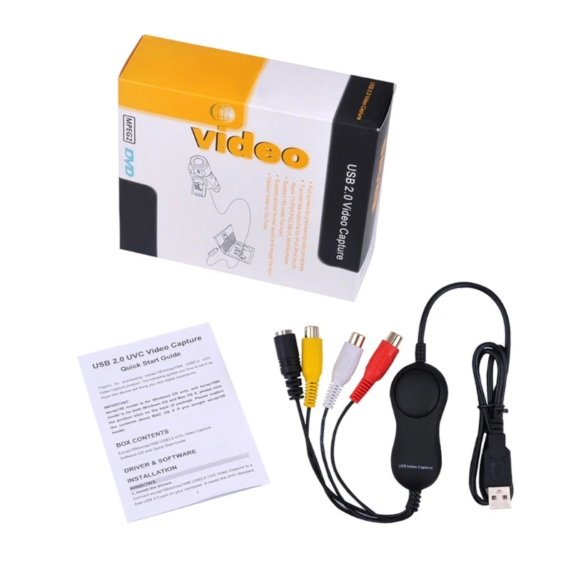 Scheda Acquisizione Video 1080P Per Box Vhs Registratore Per Videocamera Gaming Live Streaming