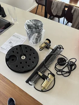 Modern vintage foot lamp 2 lights Corner Floor Lamp With FootSwitch E27 Rotable Living Room Bedroom Office Gift Standing Light 5