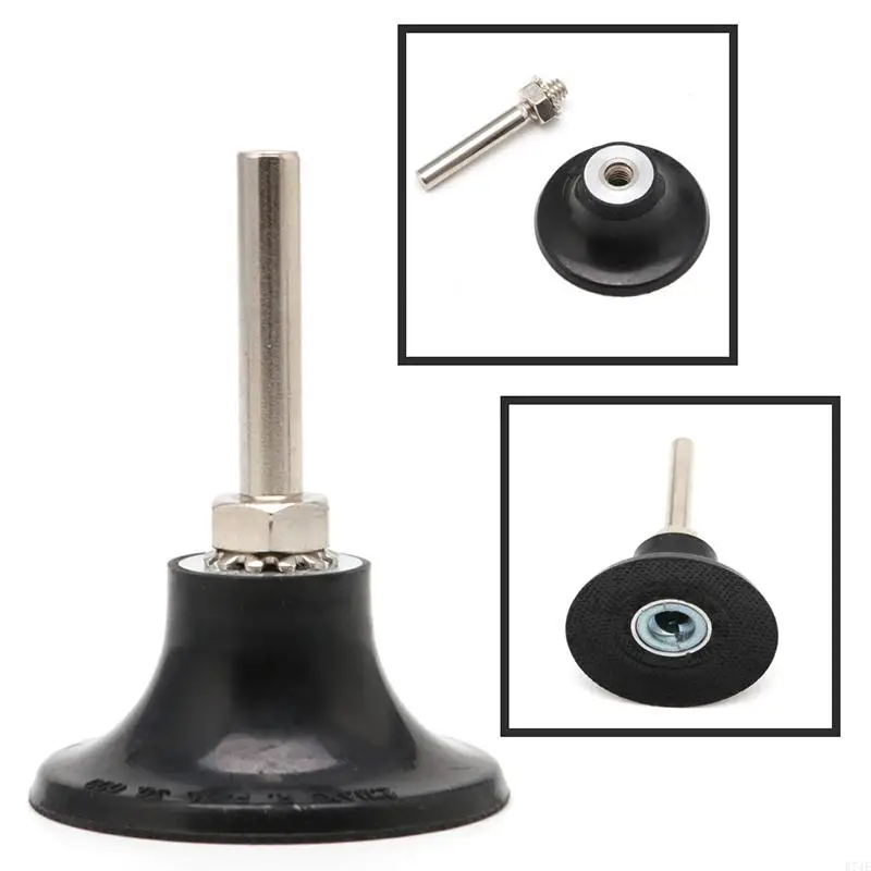 2" Sanding Discs Holder 1/4" Shank for Rotary for 3M Roloc Discs Pad