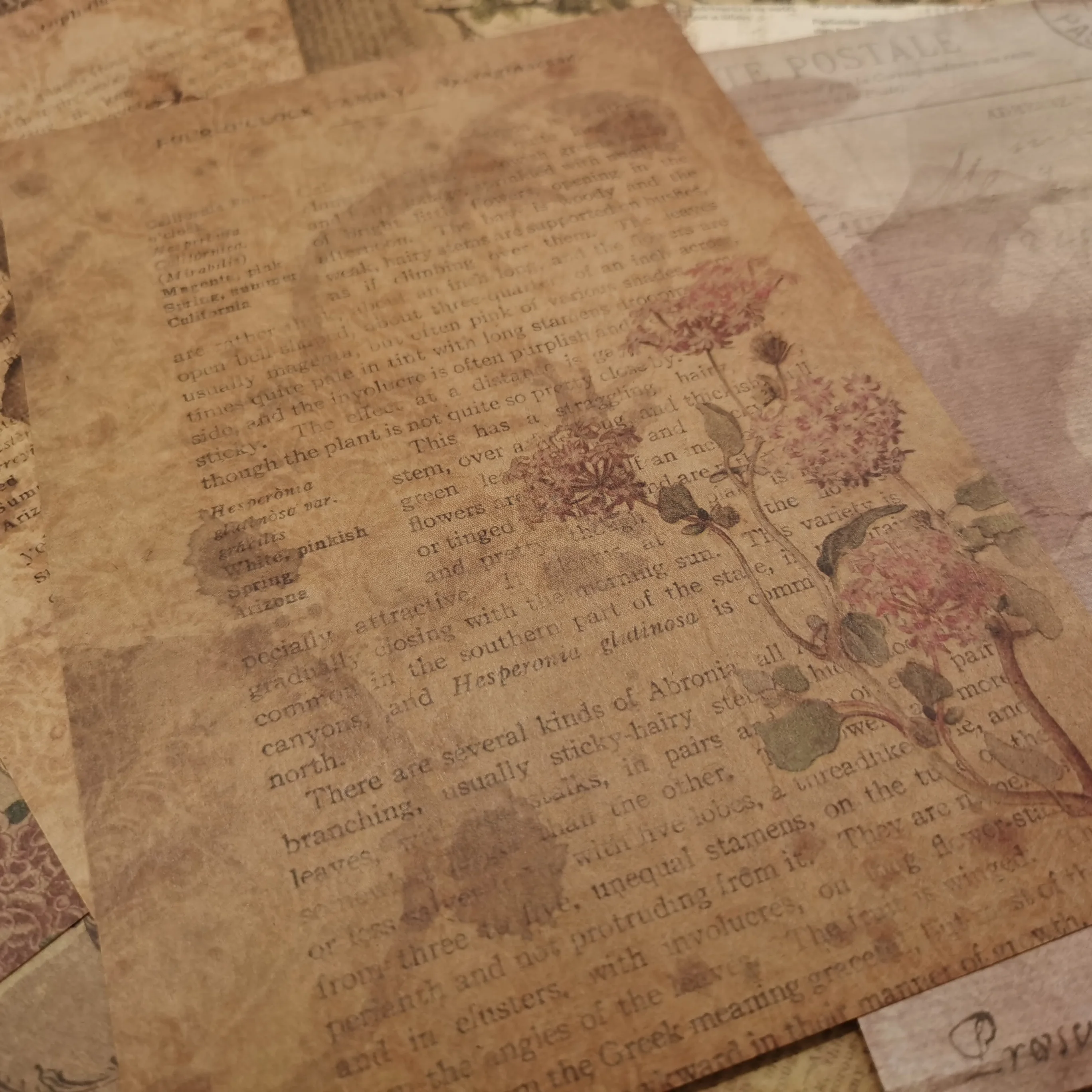 Vilikya Vintage Junk Journal Supplies Coffee Dyed Decoupage Paper for  Scrapbook Embellishments Craft Paper for Journaling Accessories Aged Bill  Old Photo Mixed Media for TN Bullet Journals 41pcs