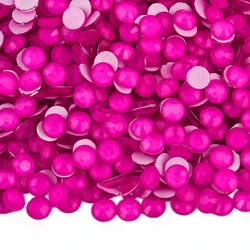 Glitter Neon Non - Hotfix Ultraviolet Glow Rhinestones for Nail Art Embellishments (Hot Pink Neon)