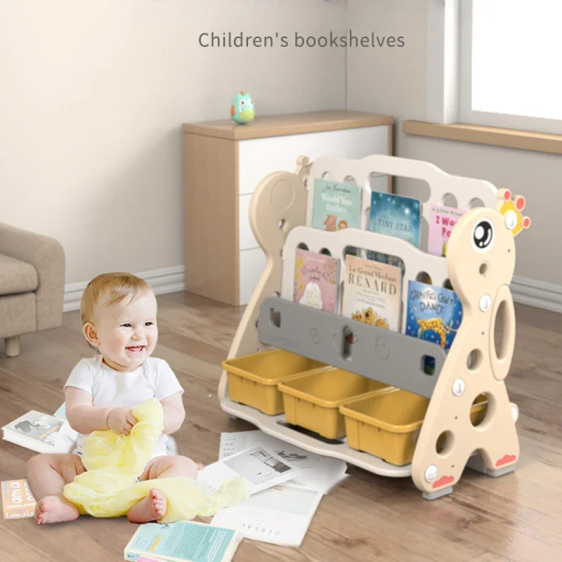 Bookstore Child Storage Cabinet Artifact Classification Organizing Shelving Infantilstorage Multilayer Estanteria Infantil