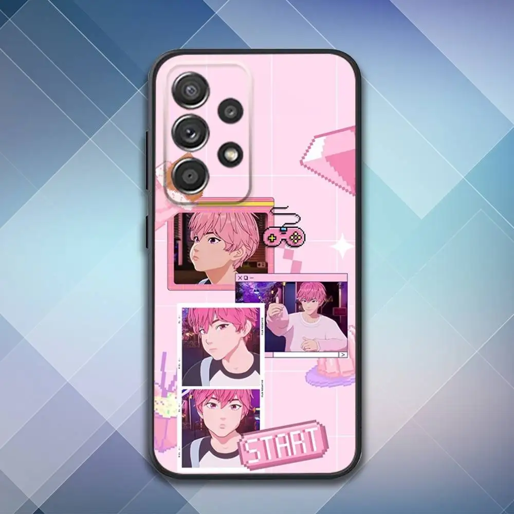 Stylish Kpop P-PLAVE B-Bamby Black Phone Case