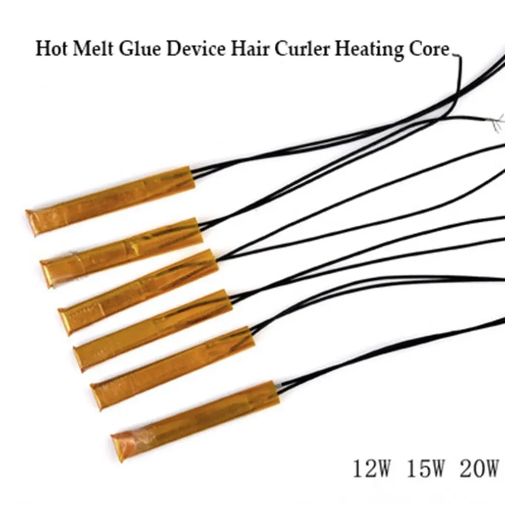 220V 12~100W Glue Device Heater High Quality PTC Ceramic Heating Core Hot Melt Glue Device Repair Parts Power Tool Accessories