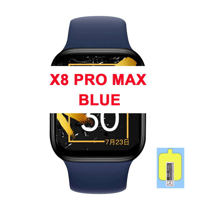4Pcs 6Pcs Wholesale X8 Pro Max Smart Watch Men Women Fitness Tracker Sports Smartwatch Bluetooth Call Wristwatch