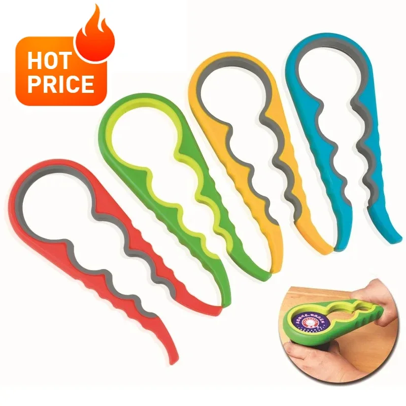 New Bottle Gadget Kitchen Can Opener Cork Screw Jar Easy Open Manual Tin Bootle Tool Gadgets for Cap Accessories Cans Lid Twist