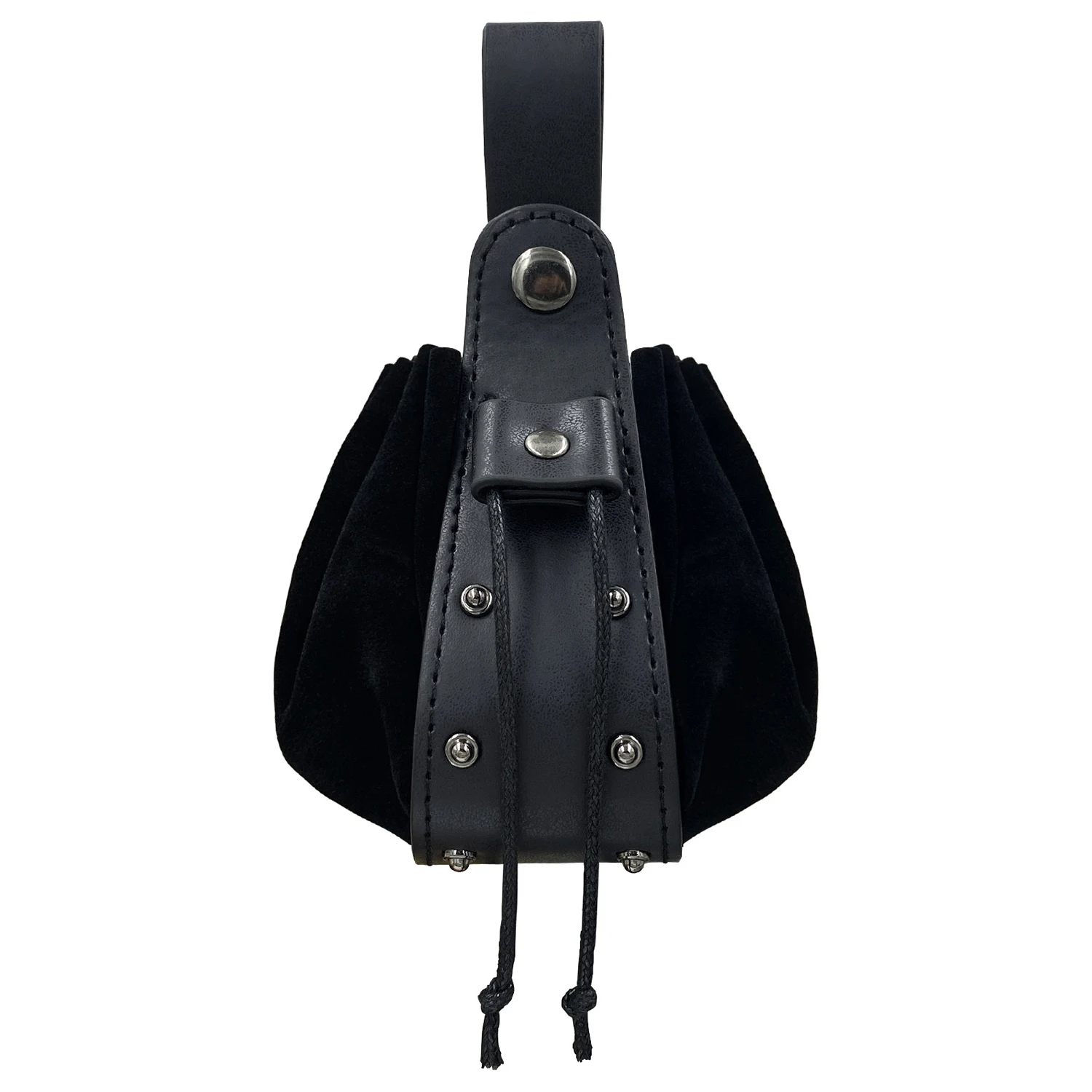Medieval Vintage Money Pouch Bag Costume Accessory Men Women Viking Leather DrawstringBag Coin Purse