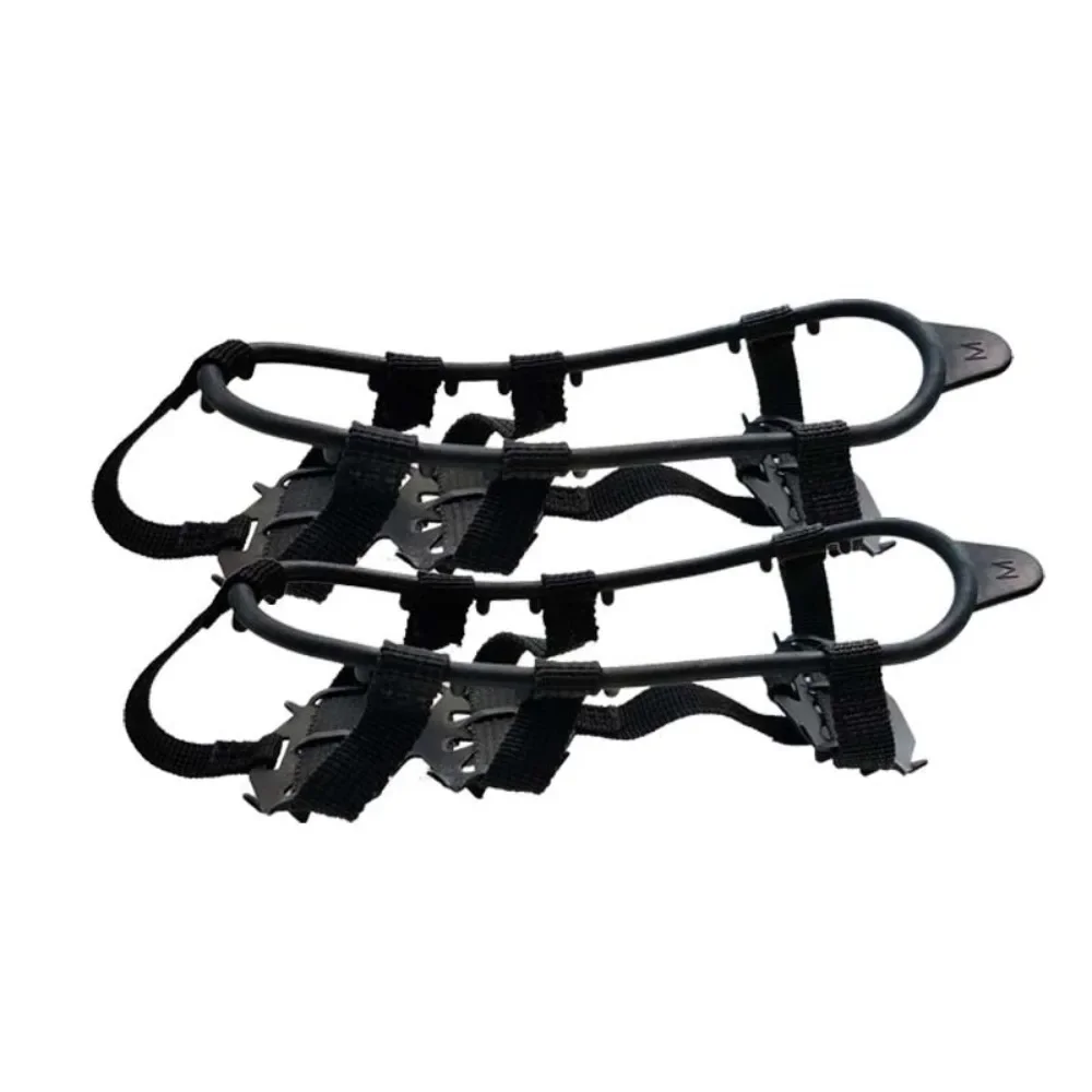 1 زوج M L الأشرطة غطاء أحذية 24 الأسنان المضادة لل...