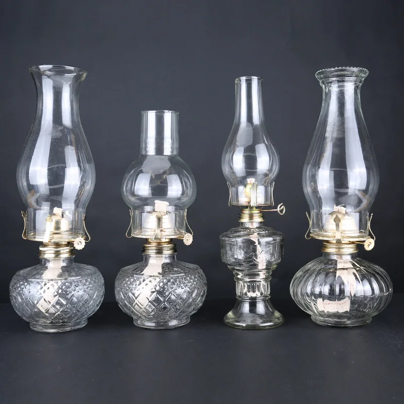35cmGlasskerosenelampcraftsoldfashionedretrokerosenelamp