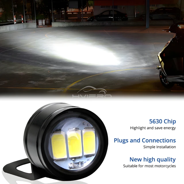 1/2X Auto Eagle Eye Mirror Light DRL Backup Bulb Car Motor Led Turn Signal Reverse Parking Brake Trunk Lamp Daylight Waterproof 5