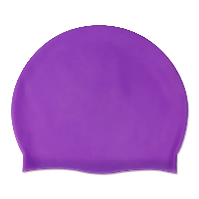 Premium Universal Silicone Swim Cap with Ear Protection