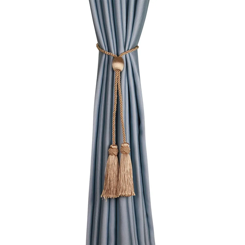 1Pc Tassel Curtain Tieback Polyester Rope Tiebacks for Curtains Accessories curtain tiebacks curtain accessories