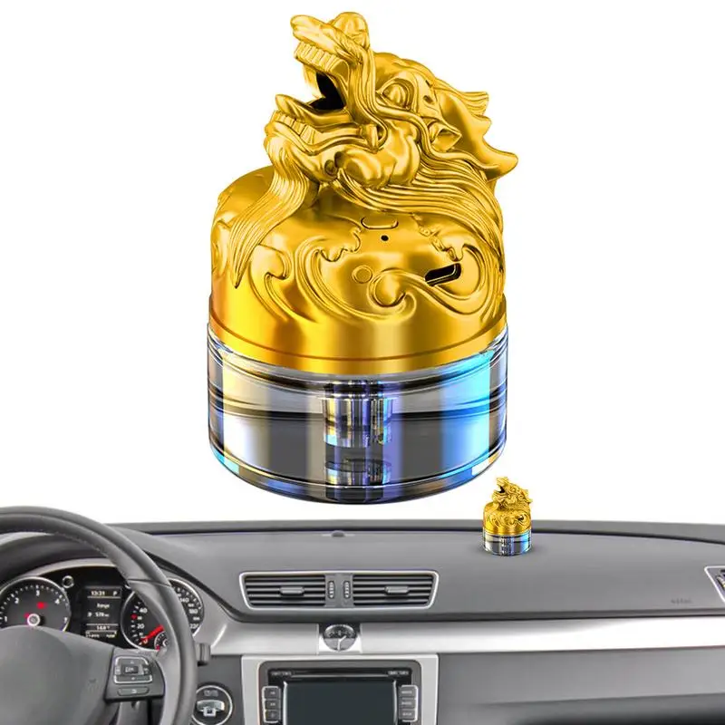 

Premium Car Aromatherapy Creative Lion Shape Dashboard Ornaments Air Freshener Car Aroma Diffuser Mist Humidifier Dragon decor