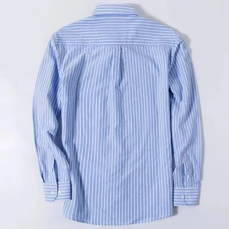 Men's Oxford Long Sleeve 100% Cotton Dress Shirt - Regular Fit, Casual & Formal Wear