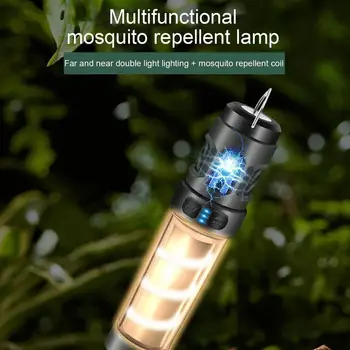 LED Camping Light USB Rechargeable Camping Lantern Waterproof Flashlight Tent Camping supplies outdoor Lighting 2