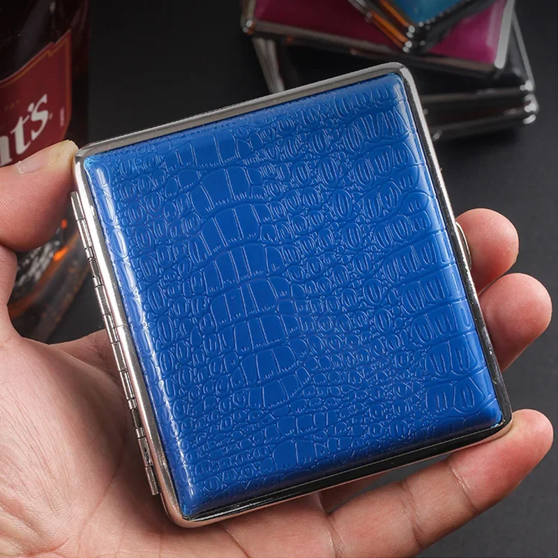 Plastic Cigarette Case Box Holder Tobacco Cigar Cigarette Clip Storage Box Case Container For 20 Cigarettes Storage Case Box 5