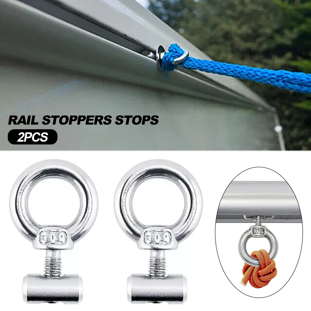 Markisenstopper Aus Edelstahl 304 – 8 Mm Durchmesser, 25 Mm Lang, Verhindert Rutschen Der Markise, Für Wohnmobil & Boot