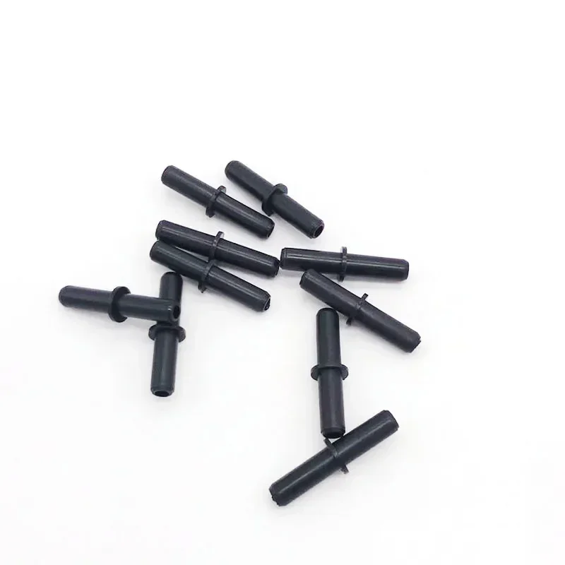 4mm Plastic Aquarium Connector Straight Fish Tank Air Pump Connector Control Valve Air Pipe Tube Accessories 10pcs 30pcs For aquarium air pump accessories