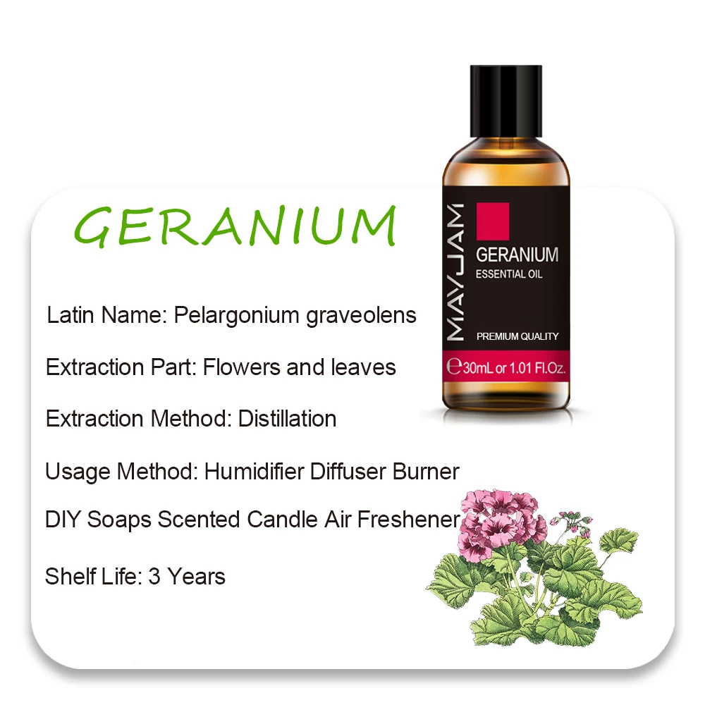 MAYJAM Essential Oils - Aromatic Bliss Collection: Lavender, Jasmine, Eucalyptus, Ylang Ylang, Vanilla, and Tea Tree