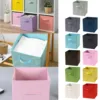 Foldable Fabric Storage Cubes Drawer For Closet And Toys Storage Home Supplies Clothing Underwear Storage Box 3