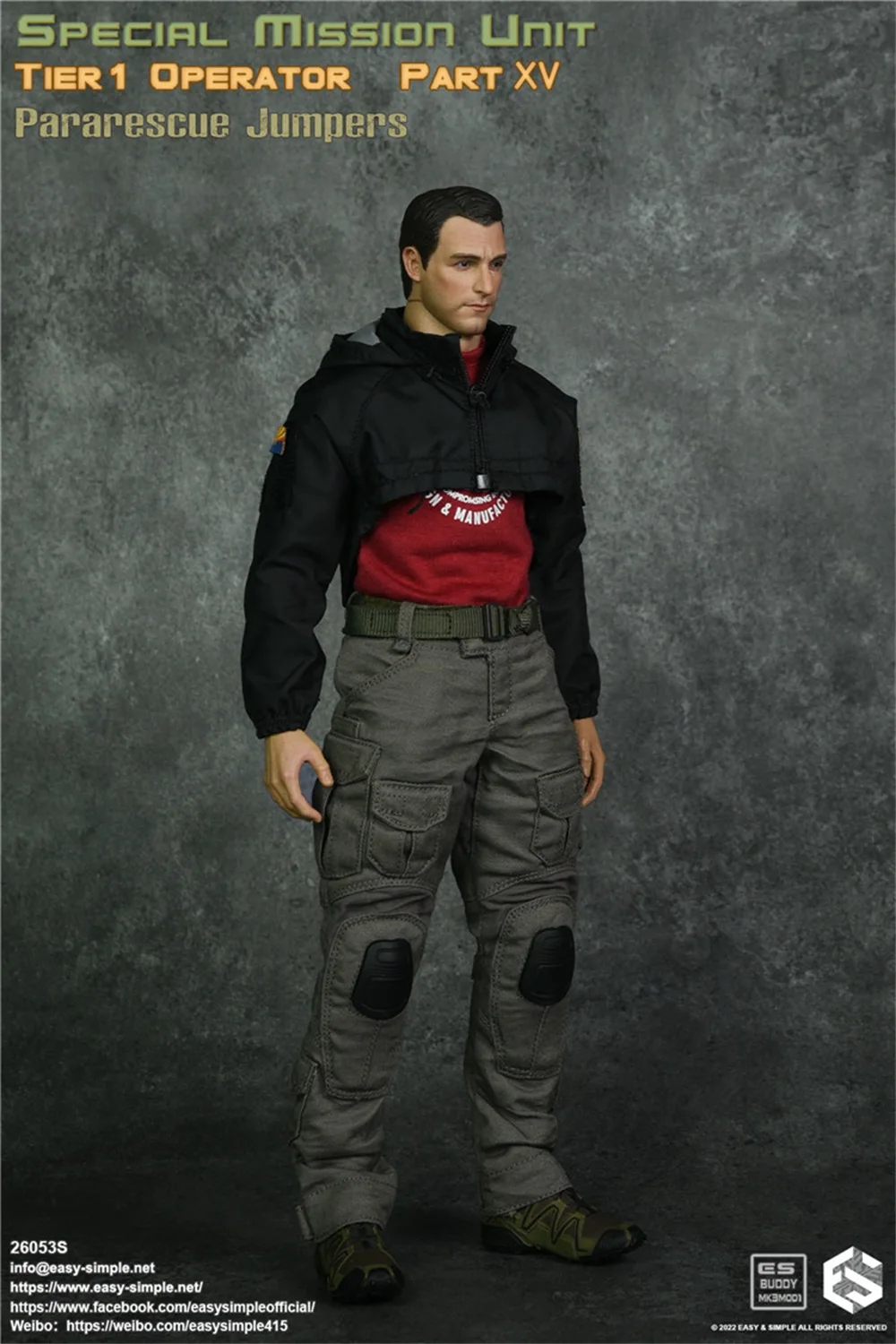 1/6 Easy&Simple ES 26053S Special Mission Unit Tire1