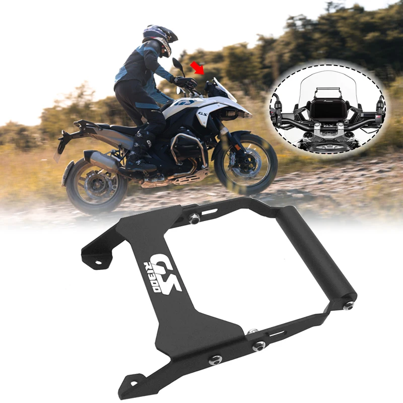 

For BMW R1300GS GPS Navigation Bracket Phone Holder Stand GS1300 R1300 GS ADV GS1300 Adventure 2023 2024 Motorcycle Accessories