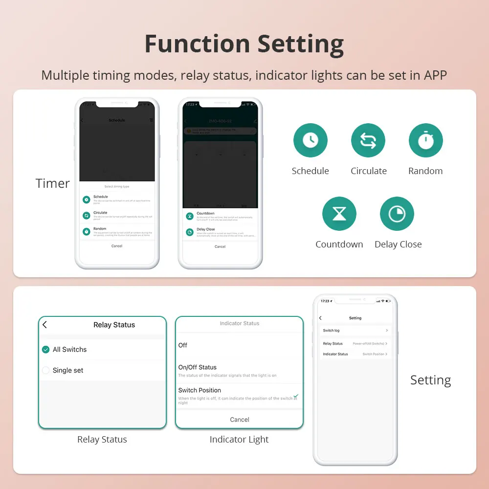 Zemismart Zigbee Gang Light Switch with 10A Brazil Socket