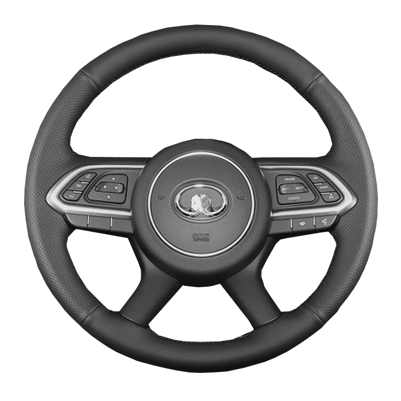 

Hand Sewing DIY Car Steering Wheel Cover Coating Wrap For Great Wall Hover Cannon GWM Ute POER PAO 2019 2020 2021 2022 2023