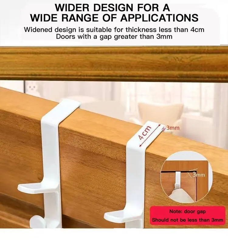 Multifunktion aler Five segment haken tragbarer Kleider haken Tür Handtuch haken frei stanzen nahtloser Haken