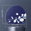 Silicone Swimming Cap Waterproof High Elastic Swim Cap for Women Long Hair Comfortable Adults Printed Swimming Cap 6