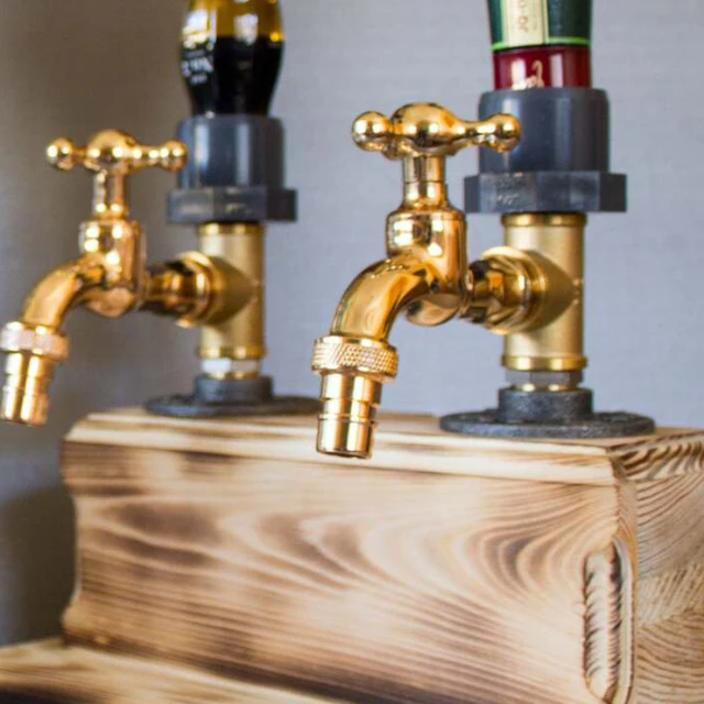 How to Make a Quirky DIY Liquor Dispenser - Pipe Beverage Dispenser